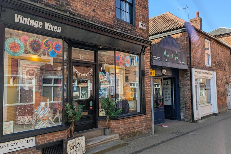 Vintage Vixen shop front