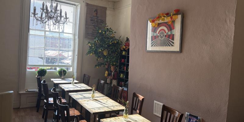Green Olive indoor seating